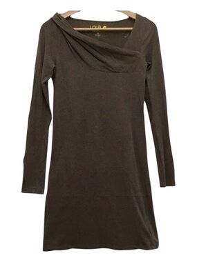 Lole Organic Cotton Dress Tan/brown Eco Responsible Neutral earth Tone Xsmall